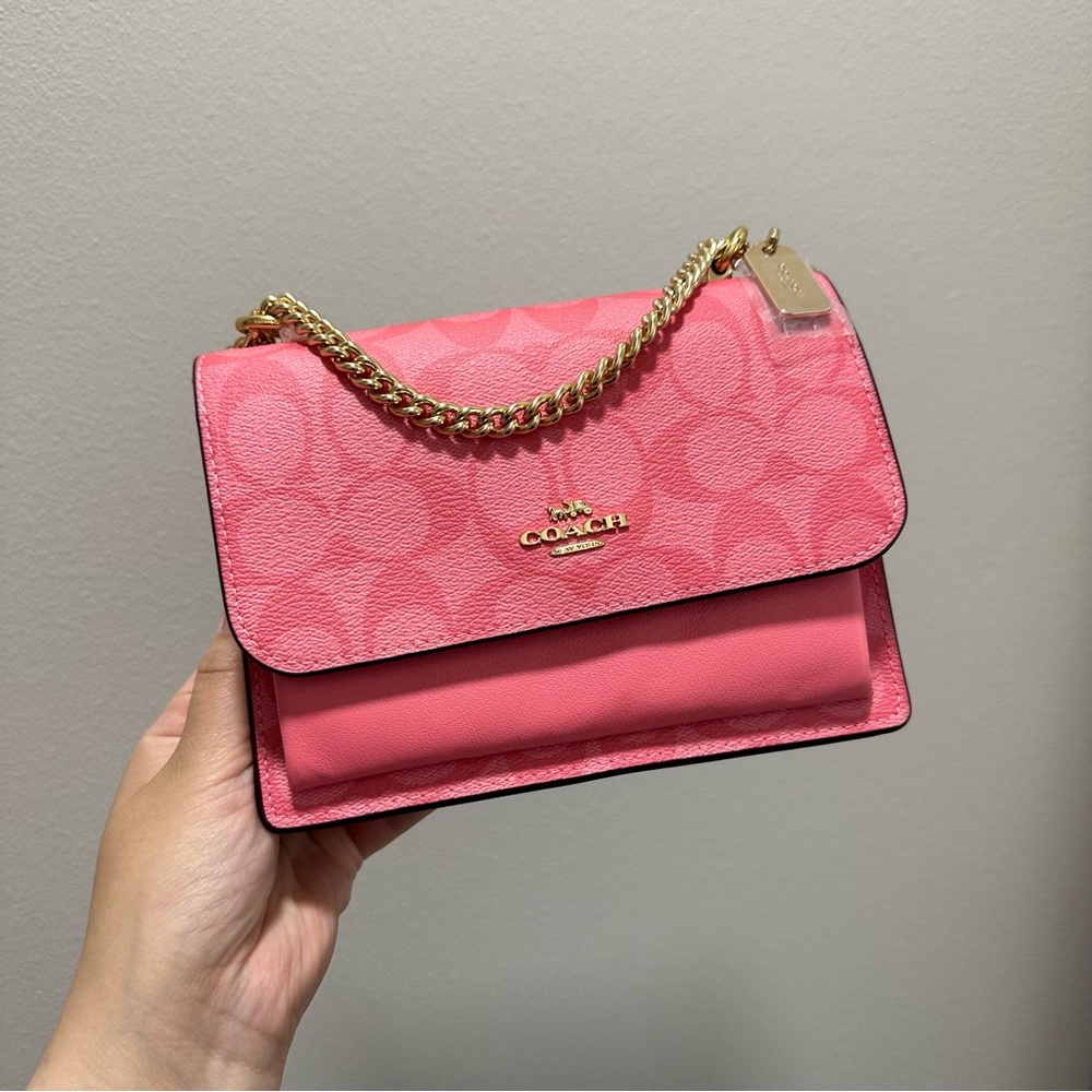 Coach Mini Klare - Pink Lemonade